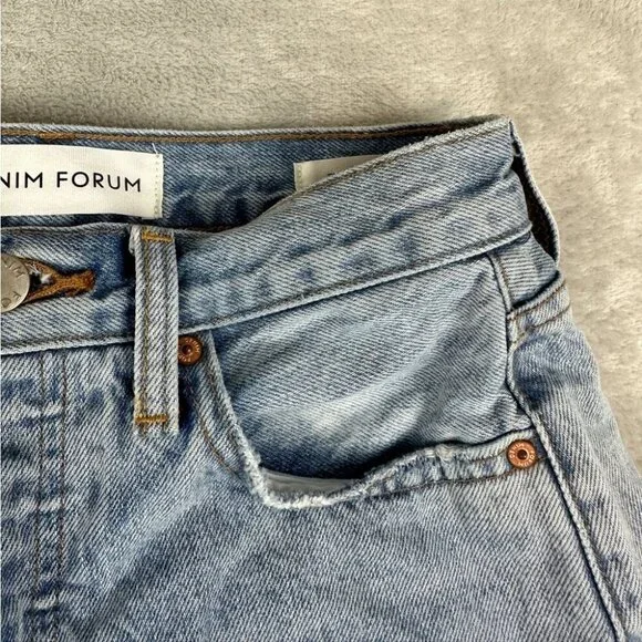 Aritzia Denim Forum Blue Jean Shorts - Picture 10 of 15